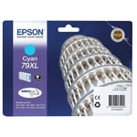 Epson Ink Cartridge for  WorkForce Singlepack Cyan 79XL DURABrite Ultra