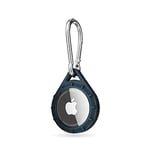 Pélican Protecteur AirTag - Porte-clés AirTag avec mousqueton en acier inoxydable [résistant aux chocs] [Essentiels de voyage] - Étui de protection Apple AirTag pour collier de chien, sac à dos, clés,