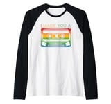 I Love The 80s Men Women Kids 70's 80's Party Retro Costume Raglan Baseball Tee