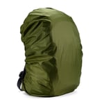 Regnskydd för ryggsäck/väska grön 58x52cm