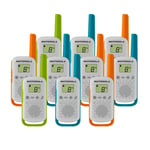 10 X Motorola TALKABOUT T42 Ten Pack Two-Way Radios Kids Child PMR 446