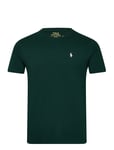 Custom Slim Fit Jersey Crewneck T-Shirt Designers T-shirts Short-sleeved Green Polo Ralph Lauren