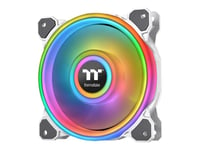 Thermaltake Riing Quad 14 Rgb Radiator Fan Tt - Premium Edition - Lådfläkt - 140 Mm - Vit