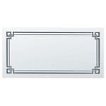 Miroir LED AVRANCHES 120 cm Argenté