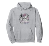 Disney Sleeping Beauty Floral Sketched Portrait Sweat à Capuche