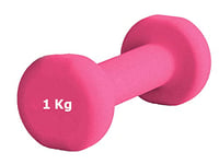 G5 HT SPORT Haltères ou guidon en néoprène de gymnastique et de gymnastique à domicile antidérapant de 0,5 à 6 kg paire ou simple (1 x 1 kg)