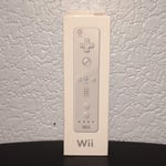 NEW Official Nintendo Wii White Remote Controller Wiimote Boxed Strap Jacket