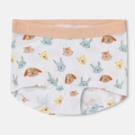 Boxer Liten Jente Bomull - Yellow - 98-104