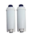 2X Coffee Machine Water Filter For Delonghi EC800 EC820 EC850 BCO400 ECAM Series