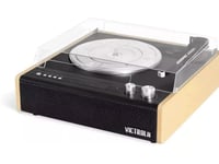 Victrola Eastwood Bluetooth Turntable Light Wood Record Player Music Vinyl