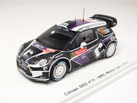 1:43 Spark Citroen Ds3 Wrc #11 Rally Montecarlo 2012 P.Van Merksteijn S3329 Mode