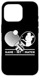 iPhone 16 Pro Table-Tennis Player Game-Set-Match Gamer Ping-Pong Case