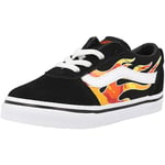 Vans Ward Slip-on Basket, Flame Camo Black White Dark, 22 EU