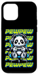 Coque pour iPhone 12/12 Pro Graphique de jeu vidéo Panda Pew pour hommes, garçons, femmes, enfants