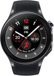 Watch 2 Black Steel, 32 Go, Batterie De 100 Heures, Suivi De Santé Et De Remise En Forme, Design En Cristal Saphir, Double Moteur, Wear Os By Google