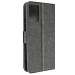 Grey Flip Case Card Holder Xiaomi Redmi Note 12 5G & Poco X5 Pro.