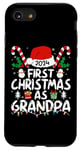 iPhone SE (2020) / 7 / 8 First Christmas As Grandpa 2024 Family Matching New Grandpa Case