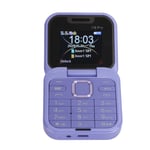 2G Flip Cell Phone ABS 1000mAh Battery FM Radio Dual SIM 2G Flip Phone For