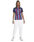 Futbol Club Barcelona Women's FCB W Nk Df Stad JSY Ss Hm FC Barcelona T-Shirt, Obsidian/Sesame, L