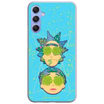 ERT GROUP Coque de téléphone Portable pour Samsung A34 5G Original et sous Licence Officielle Rick and Morty Motif Rick & Morty 023 Parfaitement adapté à la Forme du téléphone Portable, Coque en TPU