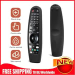 TV Remote Control Cover Case for LG AN-MR20GA MR650 MR18BA MAGIC Remote (Black)