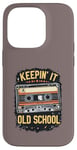 iPhone 14 Pro Keeping It Old School Vintage Music Hip-Hop 80s 90s Music Case