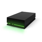 Seagate Game Drive Hub, 8TB, External Hard Drive Desktop, USB 3.2 Gen 1, Dual USB-C and USB-A ports, Xbox Certified, with RGB LED lighting, 3 year Rescue Services (STKW8000400)