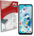 atFoliX 3x Screen Protector for Nokia C32 Protective Film clear&flexible