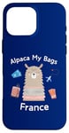 Coque pour iPhone 16 Pro Max France Alpaga Mes sacs Lama Alpaga France