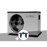 Pompe à chaleur Aqua Premium 7 kW Full Inverter avec kit by-pass Ø 32/38/50 mm - AquaZendo