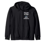 Dads Teach The Best Life Lessons Happy New Year Father's Day Zip Hoodie