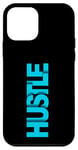 Coque pour iPhone 12 mini Bleu Get Your Hustle Up Blue Color Graphic