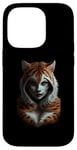 iPhone 14 Pro Fierce Jungle Tiger Spirit Fantasy Artwork Case