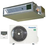 Air conditioner ducted inverter low pressure 18000 btu cs-z50ud3eaw + cu-z50ubea r-32 wi-fi optional class a+ with wire control included - Panasonic