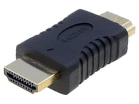 Adaptateur HDMI male vers HDMI Male noir