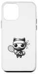 Coque pour iPhone 12 mini Squash mignon de jeu de court de tennis Ninja