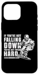 iPhone 16 Pro Max Snowboarding Snowboard Vintage If You're Not Falling Down Case