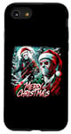 iPhone SE (2020) / 7 / 8 Merry Christmas Festive Slasher Candy Cane Menace Case