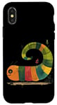 Coque pour iPhone X/XS Joli costume coloré d'insectes