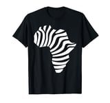 africa zebra african afrika zebra pattern outfit costume T-Shirt