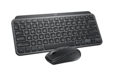 Logitech MX Keys Mini Combo for Business - sats med tangentbord och mus - QWERTY - USA, internationellt - grafit Inmatningsenhet