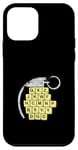 Coque pour iPhone 12 mini Jeu de blocs de lettres amusant Choisissez soigneusement vos mots