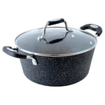 Scoville Neverstick Non-stick Aluminium Stock Pot, 24cm