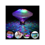 Lumières De Bassin, Lumières Sous-Marines Rvb Pour Fête Disco, Lumières De Piscine Multicolores Avec 7 Modes D'éclairage Pour Fontaine, Piscine, Bar,