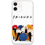 ERT GROUP Coque de téléphone Portable pour Apple Iphone 12/12 Pro Original et sous Licence Officielle Friends Motif 001 Parfaitement adapté à la Forme du téléphone Portable, Coque en TPU