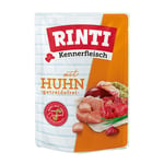 RINTI Connoisseur-kjøttposer 10 x 400 g - Kylling