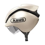 Abus Casque de vélo ABUS GameChanger Tri - pour les triathlètes et les cyclistes de course - aérodynamique pour les meilleurs temps - pour hommes et femmes - or, taille L