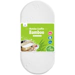 Babysom - Matelas de Couffin Bamboo - 72x32cm - Landau Nacelle Berceau - Epaisseur 4cm - Forme Ovale - Déhoussable - Fabrication Francaise