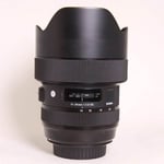 Sigma Used 14-24mm f/2.8 DG HSM Art Lens Canon EF