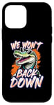 Coque pour iPhone 12 mini We Won't Back Down Vintage Swamp Gator